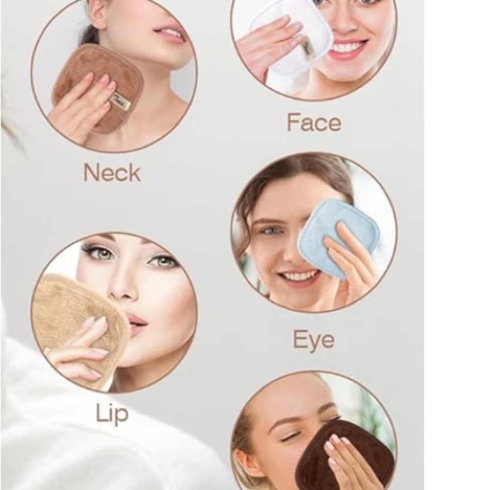 Origthy 7-Day Makeup Remover Cloth Set ~ Premium & Reusable Makeup Remov… - Picture 3 of 5